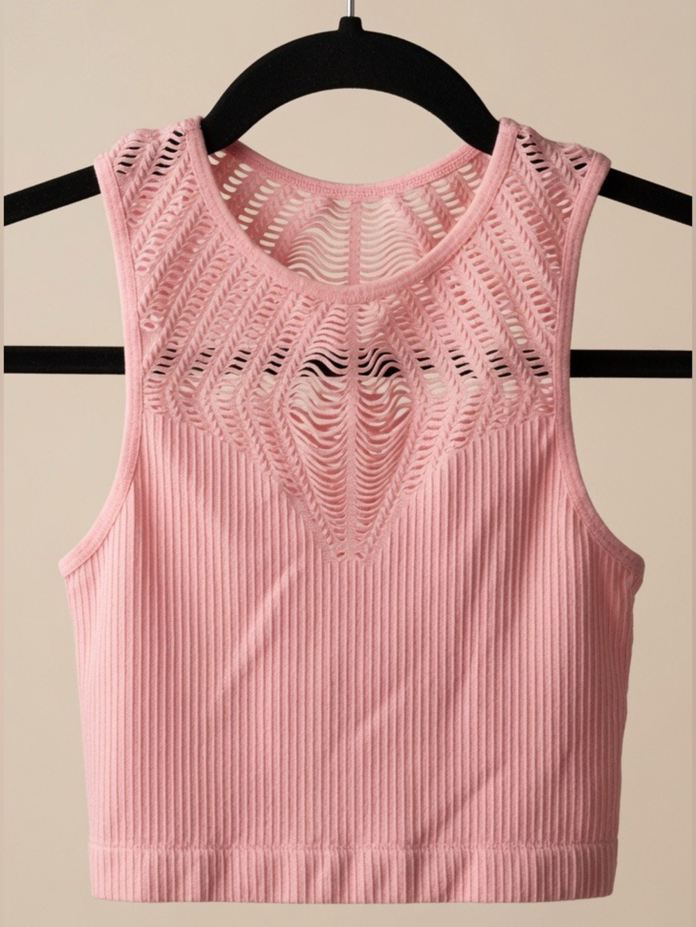 🟢3/$15 💗🆕 Pink Crop Top💗